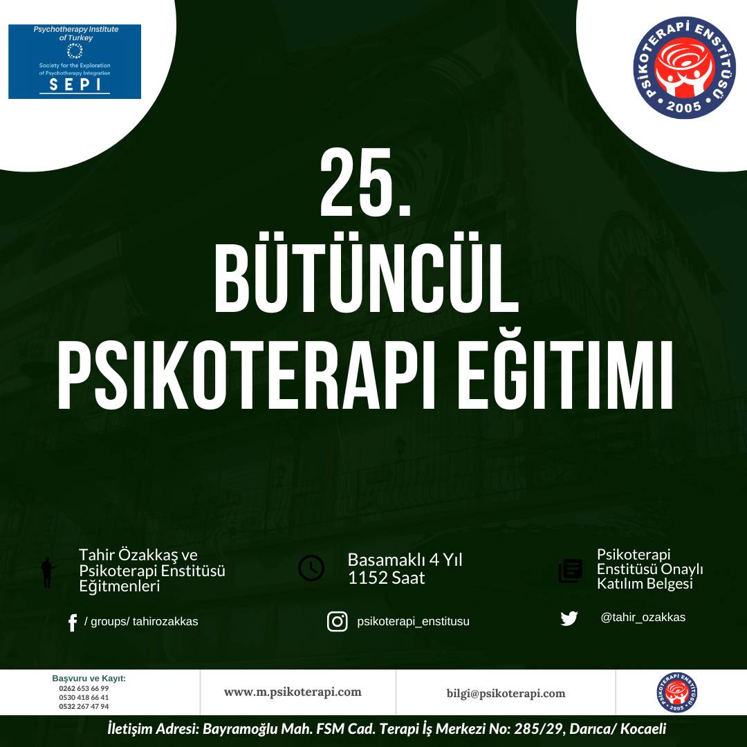 25. Bütüncül Psikoterapi Eğitimi