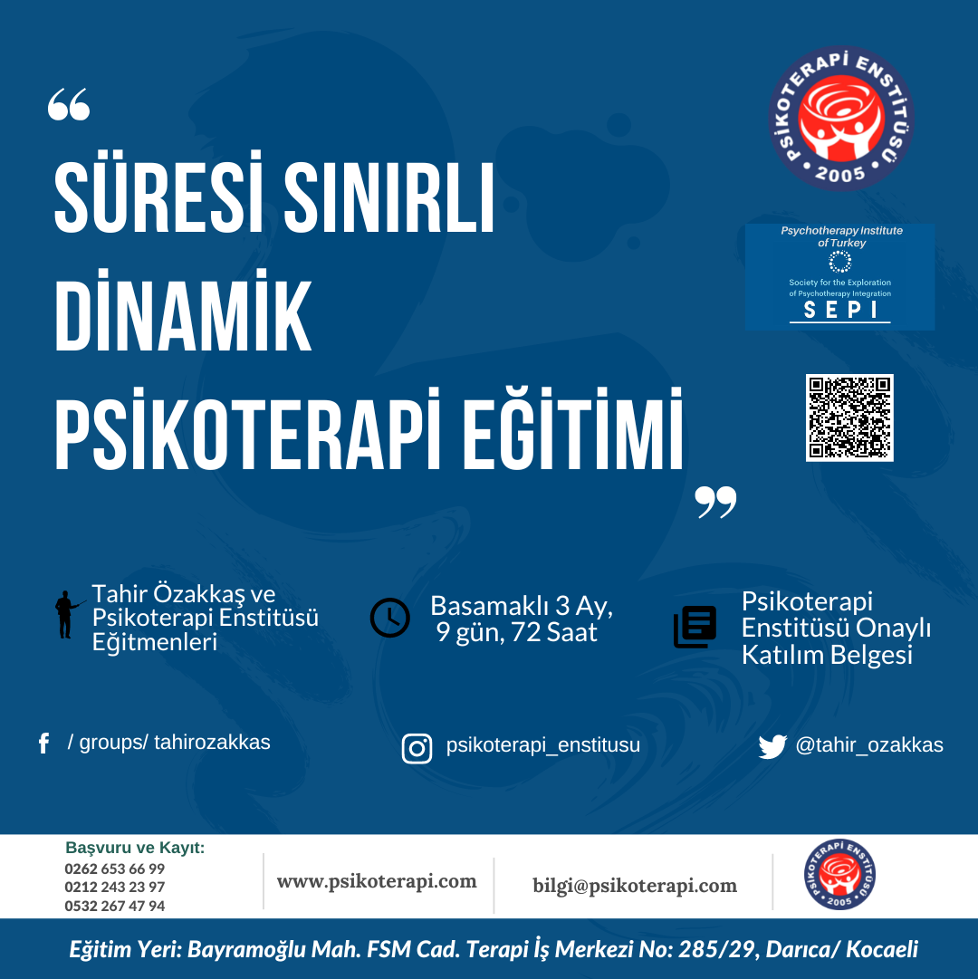 Süresi Sınırlı Dinamik Psikoterapi Eğitimi