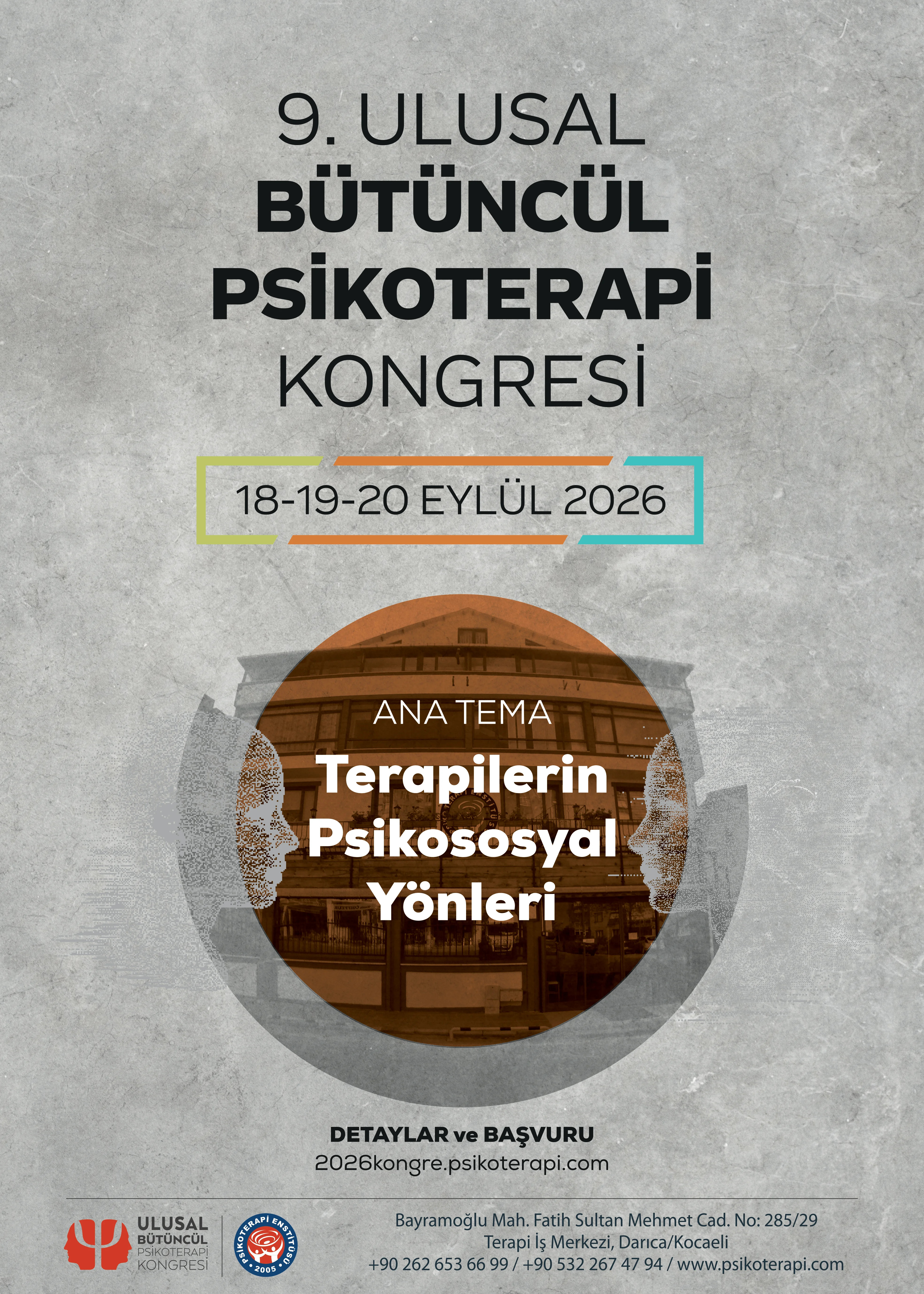 9. Ulusal Bütüncül Psikoterapi Kongresi Online Kontenjan