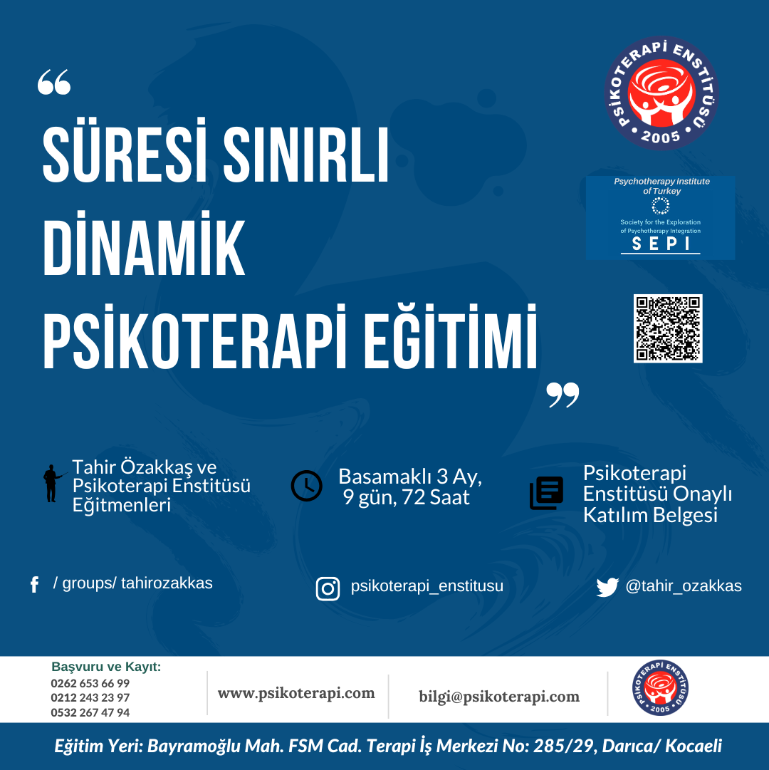 Darıca 6. Süresi Sınırlı Dinamik Psikoterapi Eğitimi