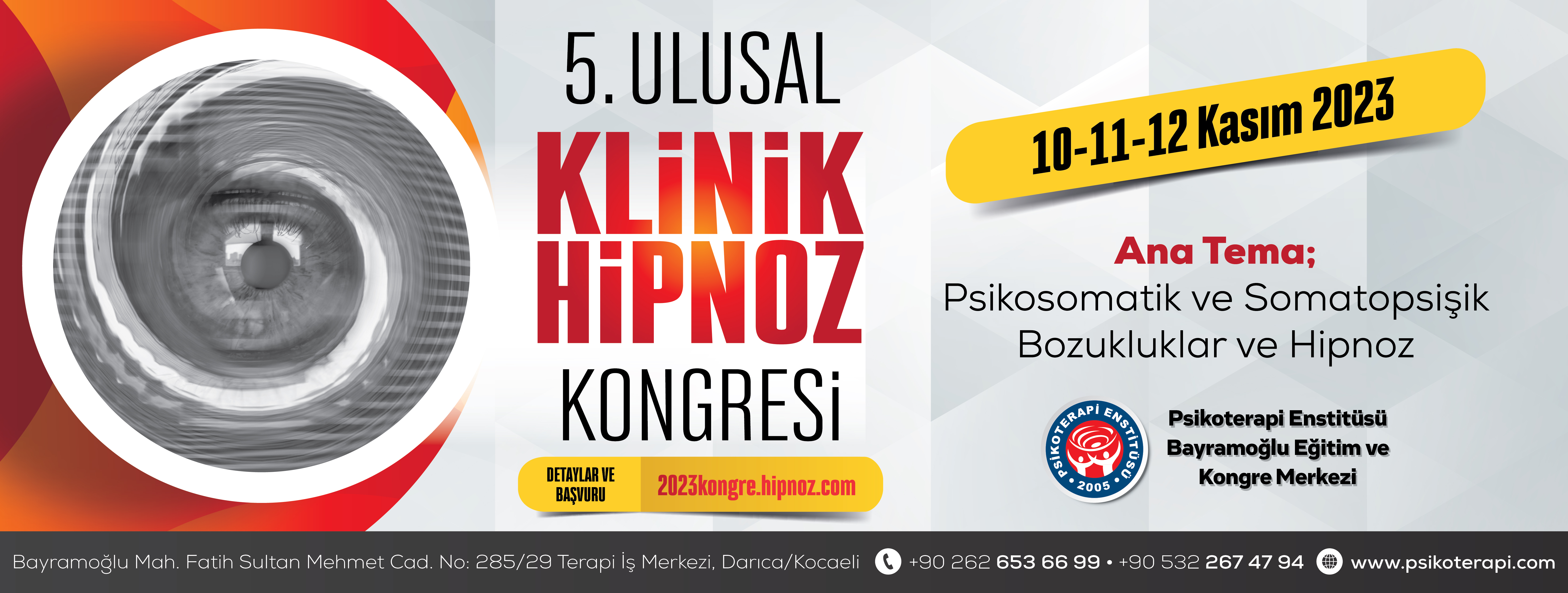 5. Ulusal klinik hipnoz kongresi